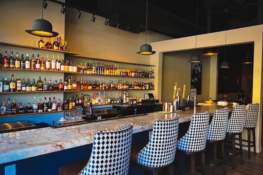 Churchill's Scottsdale cigar bar interior — lounge seating