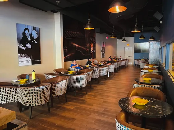 Churchill's Scottsdale store seating and decor